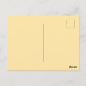 Retro Pikes Peak Colorado Postkarte (Rückseite)