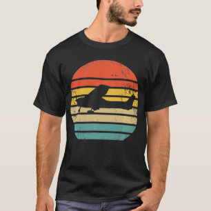 Retro-Pilot Aviator Vintage-Flugzeug Luftfahrt T-Shirt