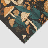 Retro Pilze & Flora Collection Seidenpapier (Ausschnitt)