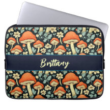 Retro-Pilze Vintage Blume Personalisiert