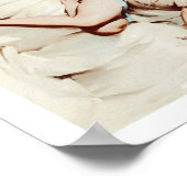 Retro-Pin-Up Mädchen Poster (Ecke)