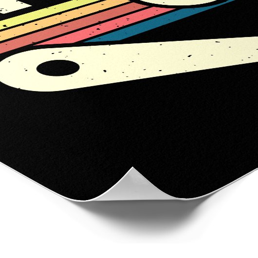 Retro Pinball Art Poster #16 (Ecke)