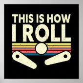 Retro Pinball Art Poster #16 (Vorne)