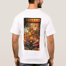 Retro Pinball Maschine Grafisches T-Shirt