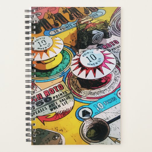 Retro Pinball Planner Planer (Vorderseite)
