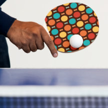 Retro-Ping-Pong-Schläger