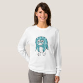Retro Pinguin T-Shirt (Vorne ganz)