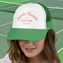 Retro Pink Après Tennis Social Club Custom Grün 