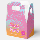Retro Pink Bach Party Geschenkschachtel (Geöffnet)