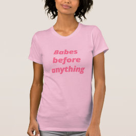 Retro Pink Best Friend Fett Anweisung T-Shirt