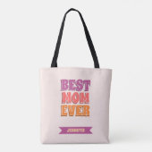 Retro Pink Beste Mutter Aller Zeiten Benutzername  Tasche (Rückseite)