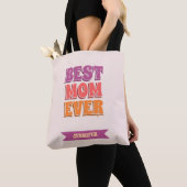 Retro Pink Beste Mutter Aller Zeiten Benutzername  Tasche (Von Nahem)