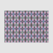 Retro Pink Daisy Blume Pattern Seidenpapier (Vorderseite)
