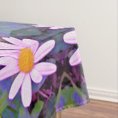 Retro Pink Daisy Blume Pattern Tischdecke (Beispiel)