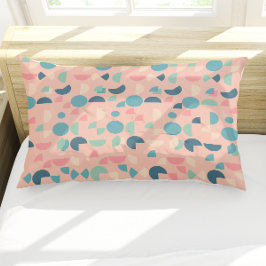 Retro Pink farbenfrohe moderne geometrische Tribal Kissenbezug