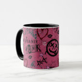 Retro Pink Girly Punk 90er Tasse (Vorderseite Links)
