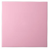 Retro Pink Keramik Tile. Fliese (Vorderseite)