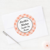 Retro Pink Kitchen Stickers (Umschlag)