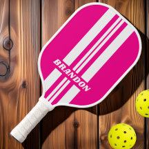 Retro Pink Lollipop Duale Kundgebung Streifen mit