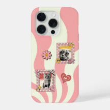 Retro Pink Nostalgische Katze