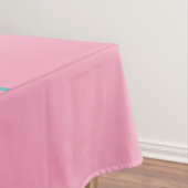 Retro Pink Palm Springs Tableclout Tischdecke (Beispiel)