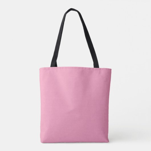 Retro Pink Palm Springs Tasche (Rückseite)