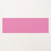 Retro Pink Palm Springs Yoga Mat Yogamatte (Rückseite (Horizontal))