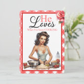 Retro Pink Pinup Junggeselinnen-Abschied Einladung (Stehend Vorderseite)