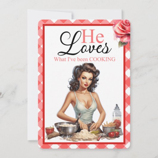 Retro Pink Pinup Junggeselinnen-Abschied Einladung (Vorderseite)