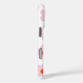 Retro Pink Red Floral Chic Whimsical Preppy Hippie Case-Mate iPhone Hülle (Rückseite / Rechts)