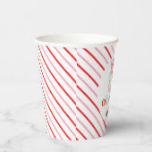 Retro Pink Santa Oh, was Spaß Pappbecher (Rechts)