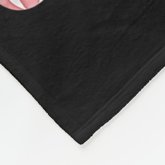 Retro Pink Sugar Plum Fairy Nutcracker Weihnachten Fleecedecke (Ecke)