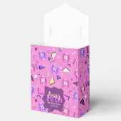 Retro Pink Tamagotchi Geburtstags-Gefälligkeitsbox Geschenkschachtel (Geöffnet)