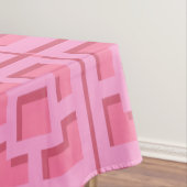 Retro Pink Trellis Tabletten Tischdecke (Beispiel)