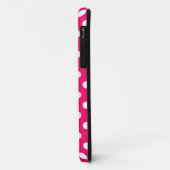 Retro Pink-Tupfen iPhone 5s Fall Case-Mate iPhone Hülle (Hinten/Links)