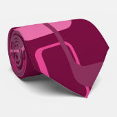 Retro Pinkalicious Krawatte 1950 (Gerollt)