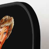 RETRO PINKUP GIRL PICKLEBALL PADDLE (Linke Seite)