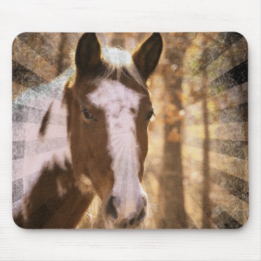 Retro Pinto Mousepad (Vorne)