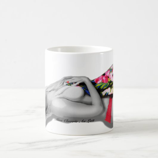 Retro Pinup Girl Tasse (Mittel)