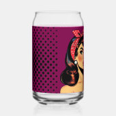 Retro Pinup_ Hey Pudding Dosenglas (Rechts)