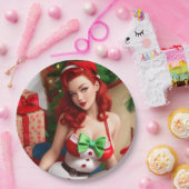 Retro Pinup Holiday Paper Teller (Party)