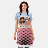 Retro Pinup_ Nicht falsch Schürze (Getragen)