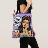 Retro Pinup_ Rise und Shine Tasche (Von Nahem)