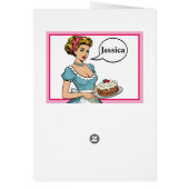 Retro Pinup_ täglich serviert (Hinten)