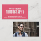 RETRO %PIPE% FOTOGRAFIE-VISITENKARTE VISITENKARTE (Vorne/Hinten)