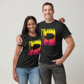 Retro Piranha Fisch T-Shirt (Unisex)
