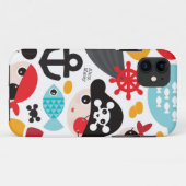 Retro Piratenillustrationssegeln Case-Mate iPhone Hülle (Rückseite (Horizontal))