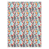 Retro Piratenillustrationssegeln Tischdecke (Vorderseite)