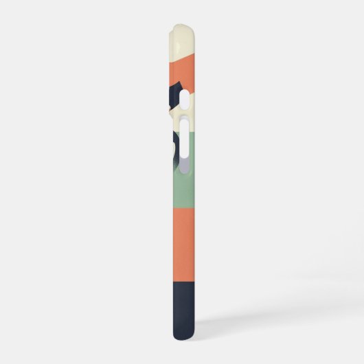 Retro Pitcher Pouring into Cup iPhone 16 Hülle (Linke Seite)