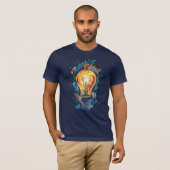 Retro Pixel Alien Arcade T - Shirt (Vorne ganz)